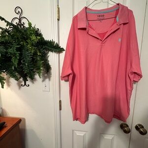 Izod Men's Coral Polo Shirt